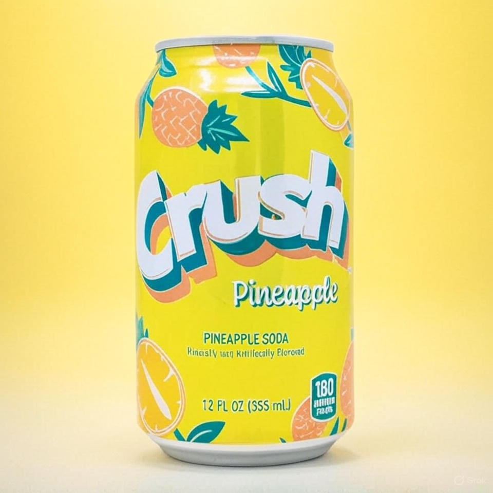 Crush Pineapple Can