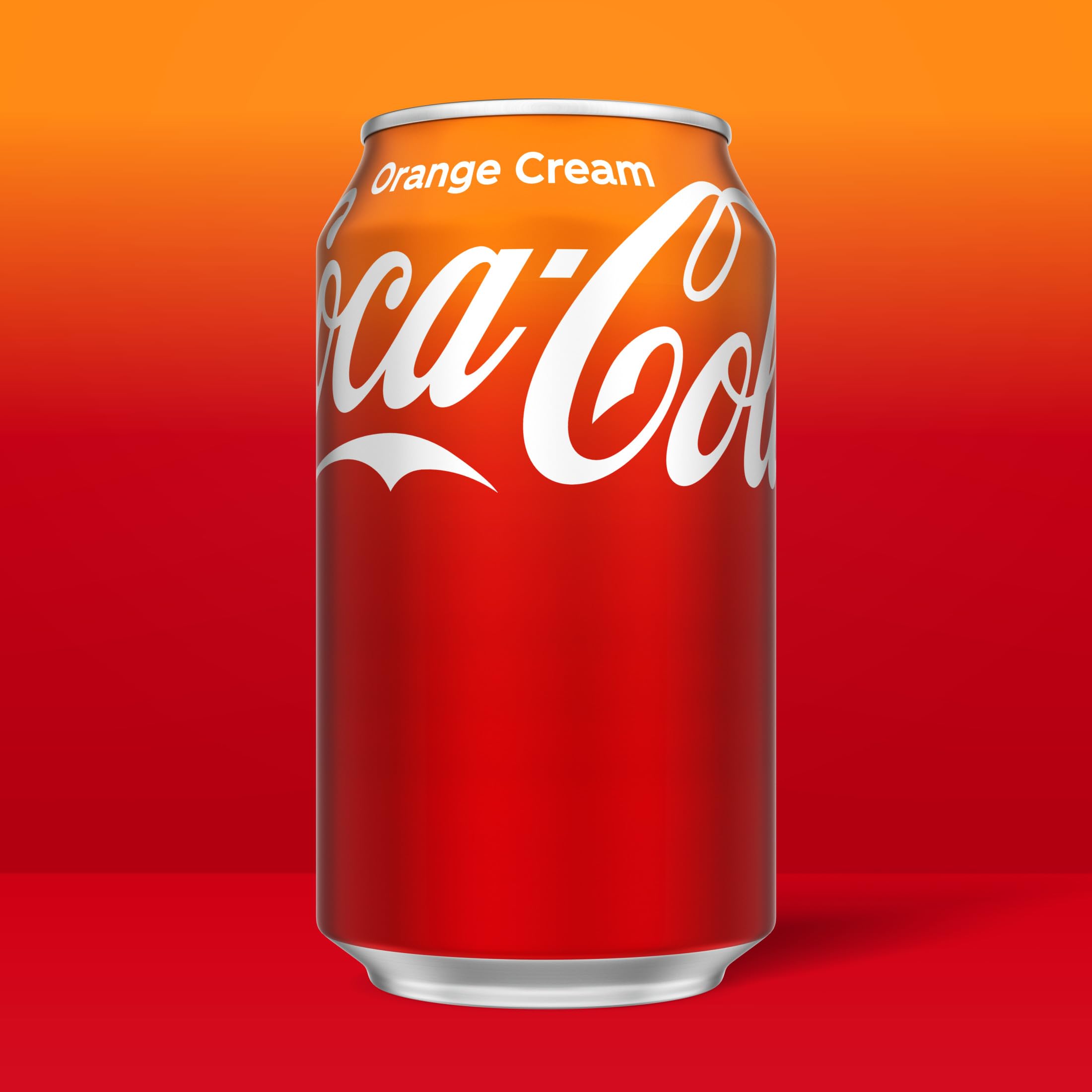Orange Cream Coca-Cola Can